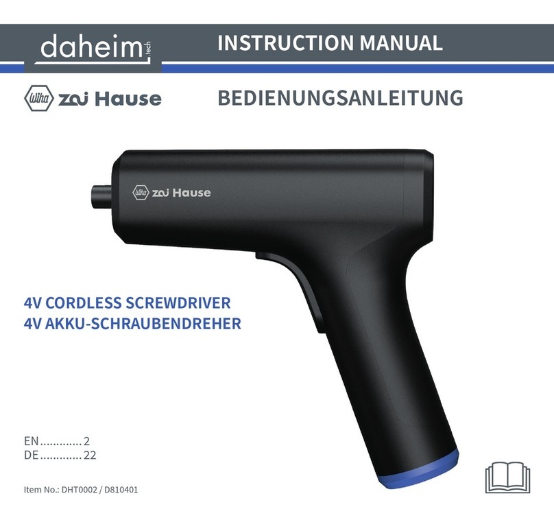 Wiha DHT0002 instruction manual