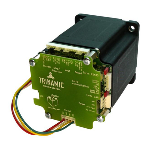 Trinamic CoolStep StallGuard2 TMCM-1180 User manual