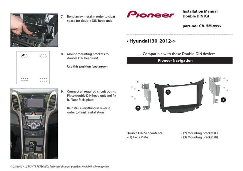 Pioneer CA-HM Series User manual