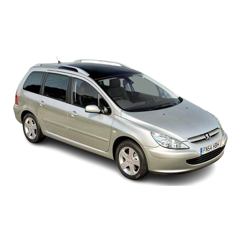 PEUGEOT 307 SW 2004 owner's manual