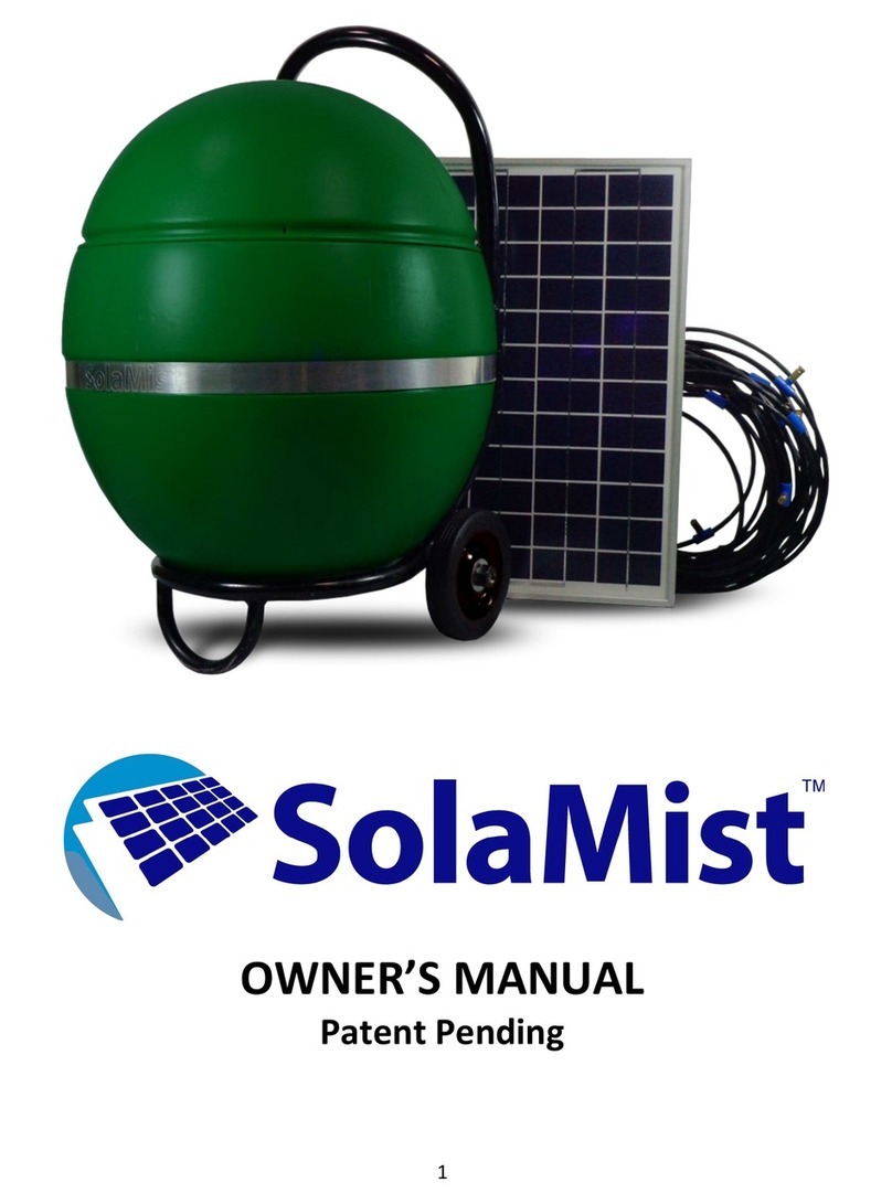 Remington Solar SolaMist owner's manual