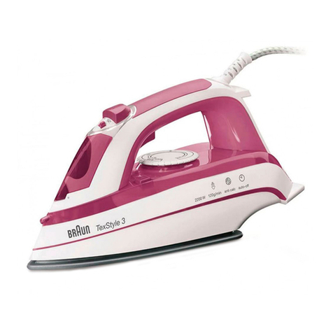 Braun TexStyle 3 TS365A User manual