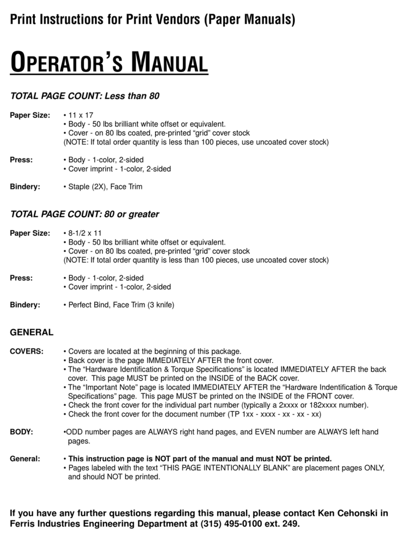 Ferris Simplicity FAST-Vac Operator's manual