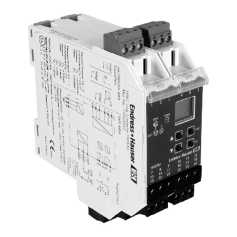 Endress+Hauser HMX50 operating instructions