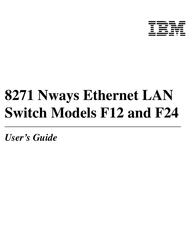 IBM Nways 8271 F12 User manual IBM Nways 8271 F12 User manual