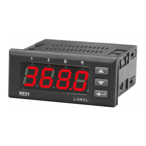 Lumel RE01 User manual