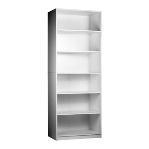 Multistore EXC-SHELF 0027260 Assembly instructions