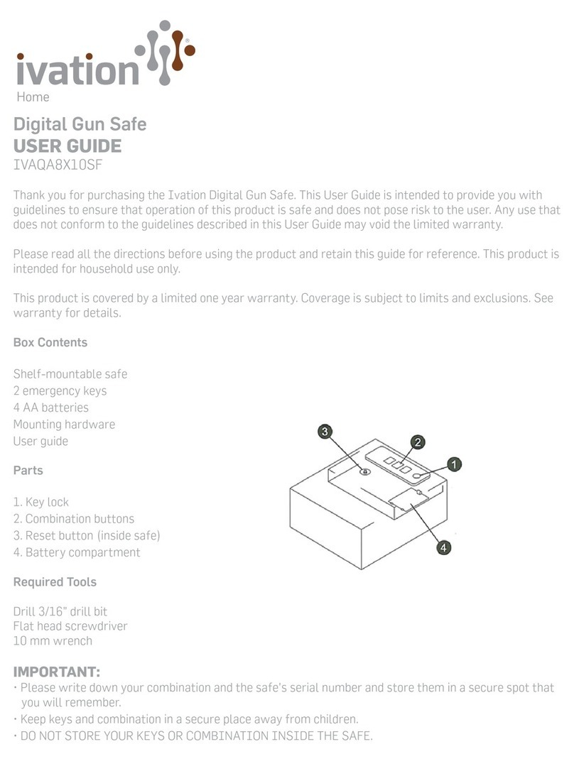Ivation IVAQA8X10SF User manual