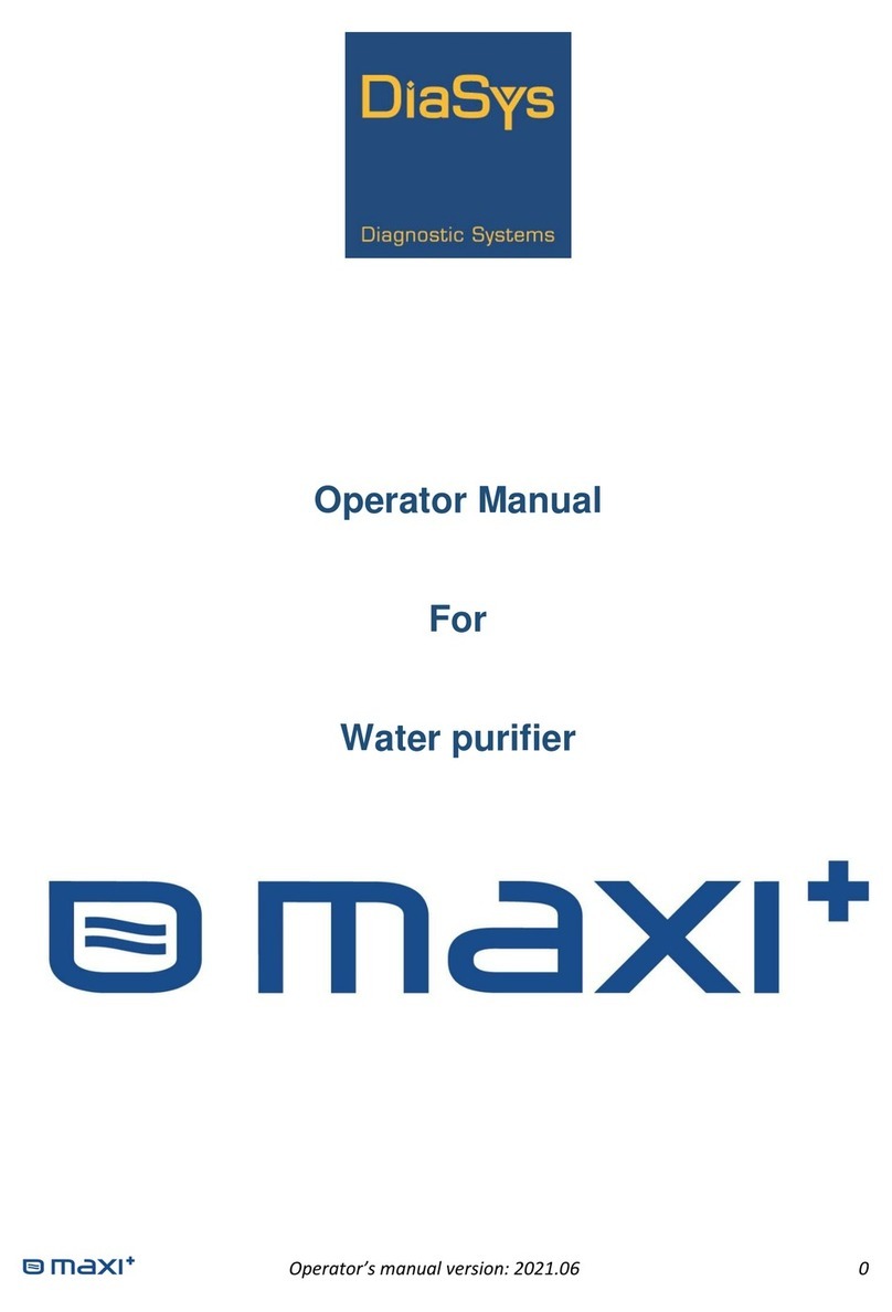 DiaSys Maxi+ User manual
