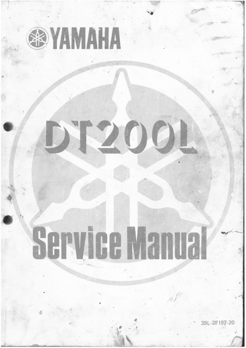 Yamaha DT200L 1984-1988 User manual