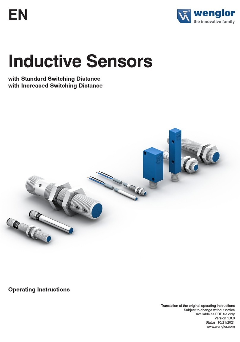 Wenglor I12N Series operating instructions Wenglor I12N Series operating instructions