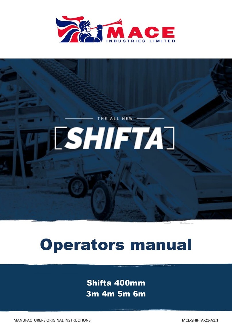 Mace SHIFTA Operator's manual