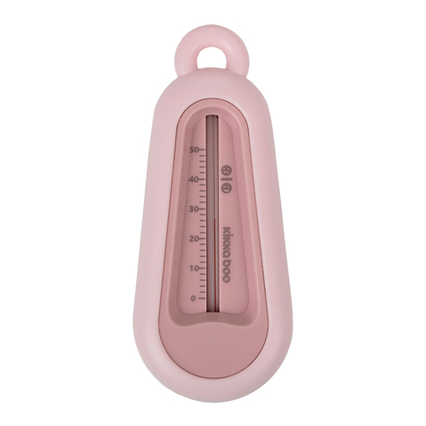 KIKKA BOO BATH THERMOMETER DROP quick start guide