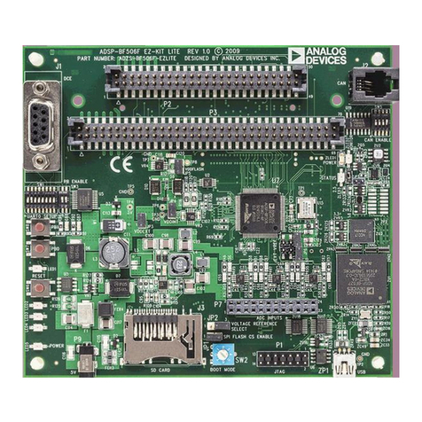 Analog Devices EZ-KIT Lite ADSP-BF506F User manual