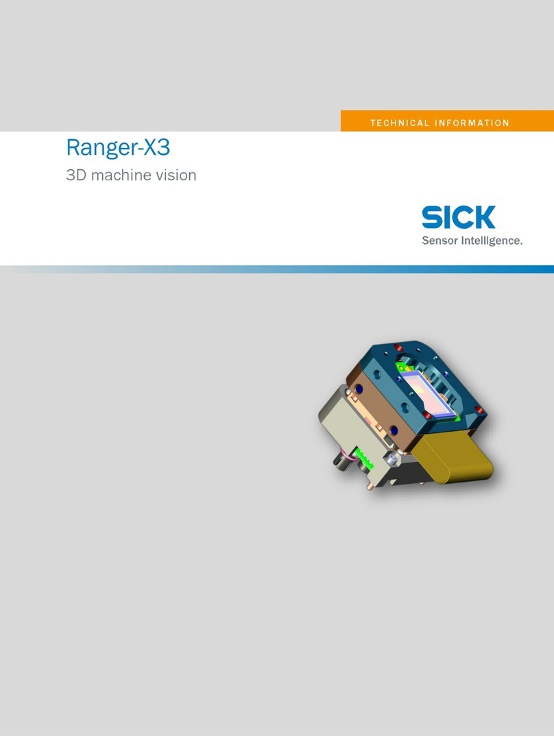 SICK Ranger-X3 Manual