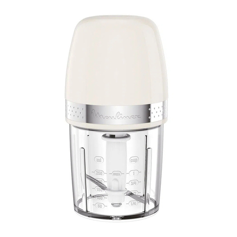 TEFAL Mini Chopper 1510001553 manual