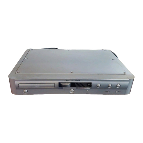 Marantz CD17MK3 User manual