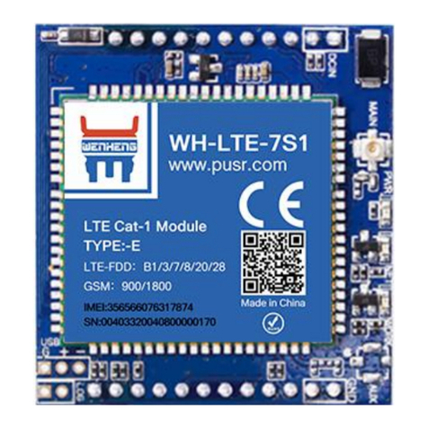 USR IOT WH-LTE-7S1-E Hardware manual USR IOT WH-LTE-7S1-E Hardware manual