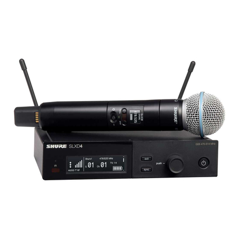Shure SLX-D User manual