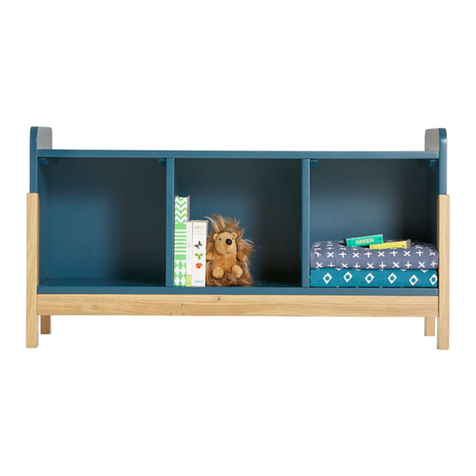 Crate&Barrel Rue 3 Cube User manual