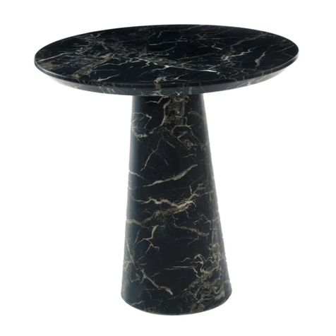 pols potten Table disc marble look POL530-010-006 User manual pols potten Table disc marble look POL530-010-006 User manual
