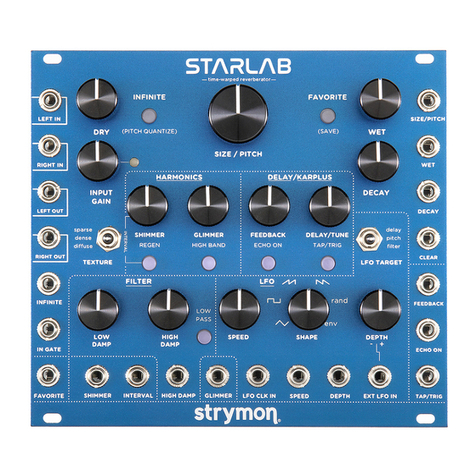 Strymon StarLab Z120-STLB User manual