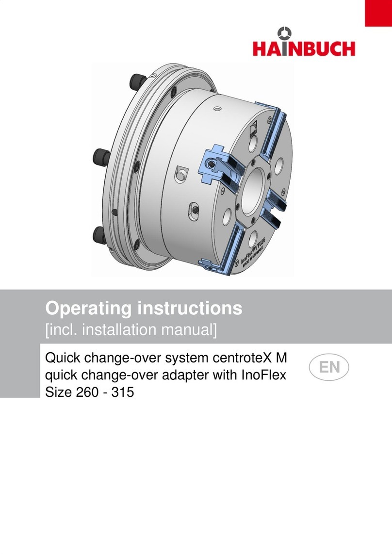 Hainbuch centroteX M operating instructions