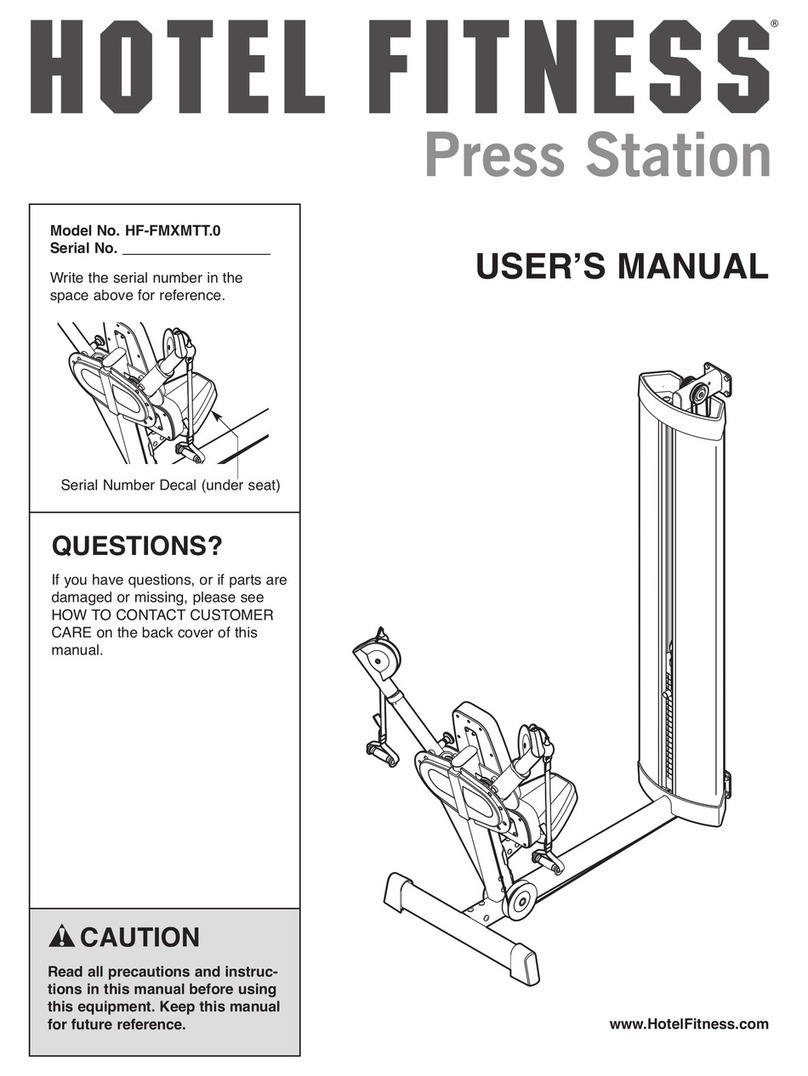 Hotel Fitness HF-FMXMTT.0 user manual
