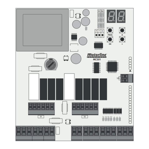 Motorline professional MCS01 Instruction Manual