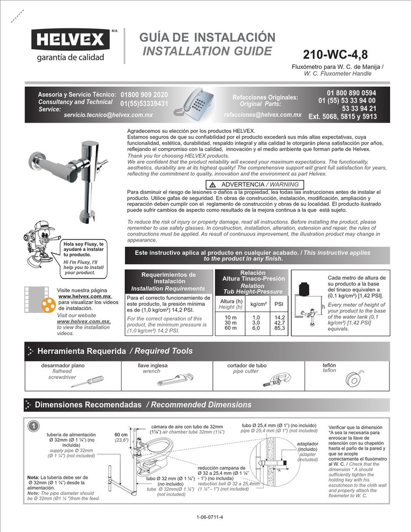 Helvex 210-WC-4,8 User manual