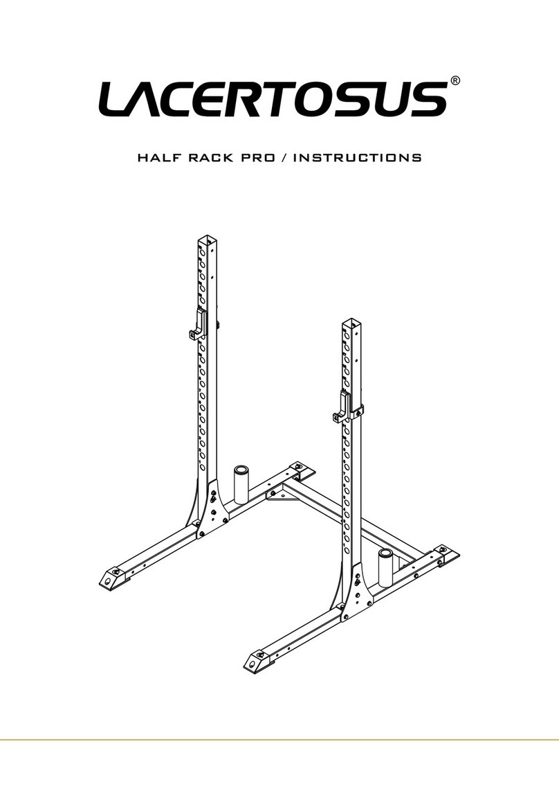 Lacertosus HALF RACK PRO instructions