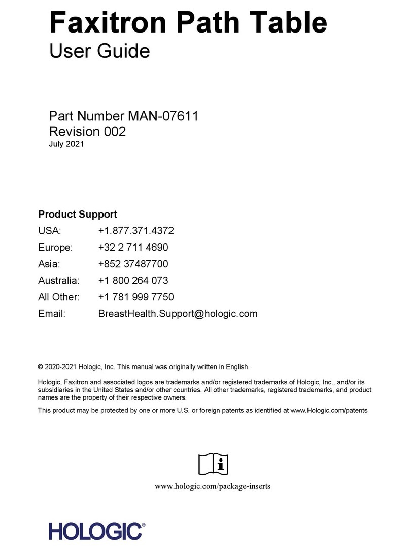 Hologic MAN-07611 User manual