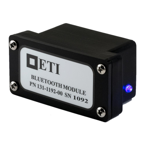 ETI 131-1192-00 instruction manual