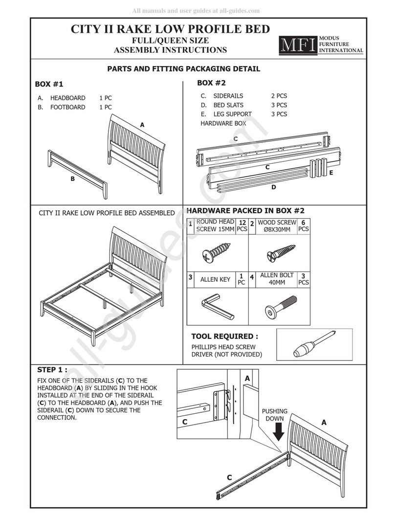 mFi CITY II RAKE Assembly instructions