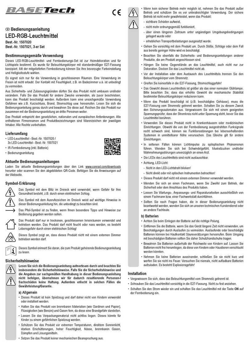 BASETech 1507020 operating instructions