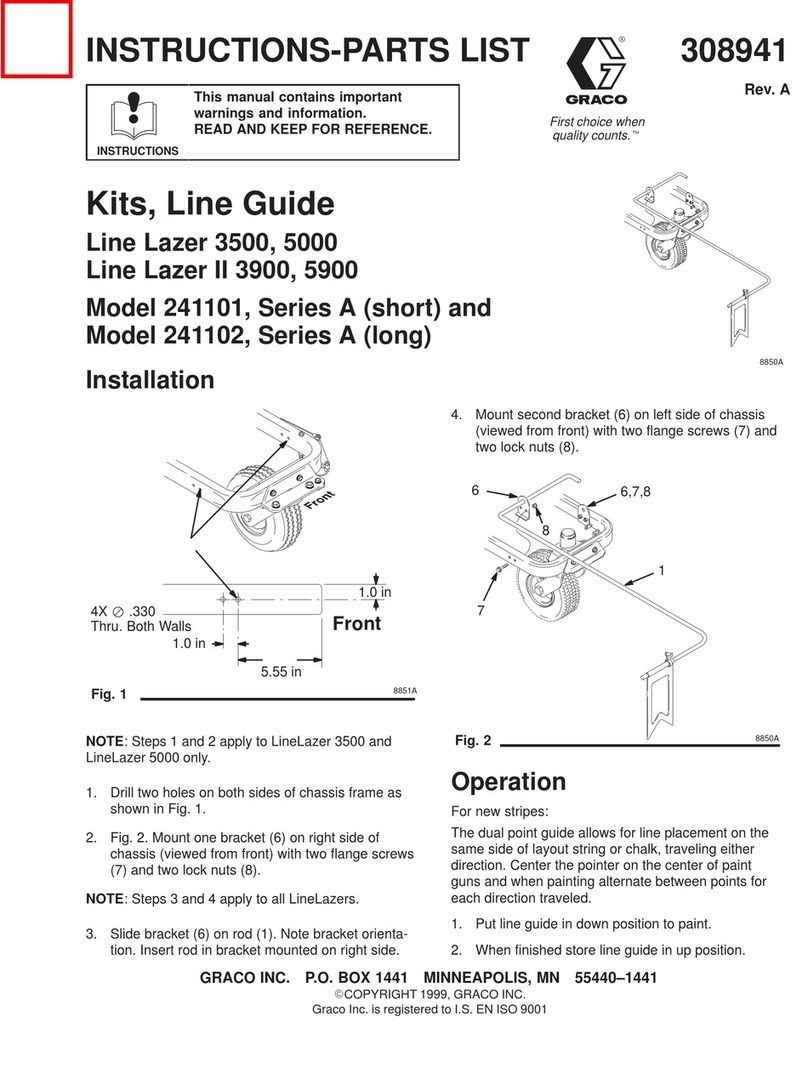 Graco Line Lazer 3500 Operation manual