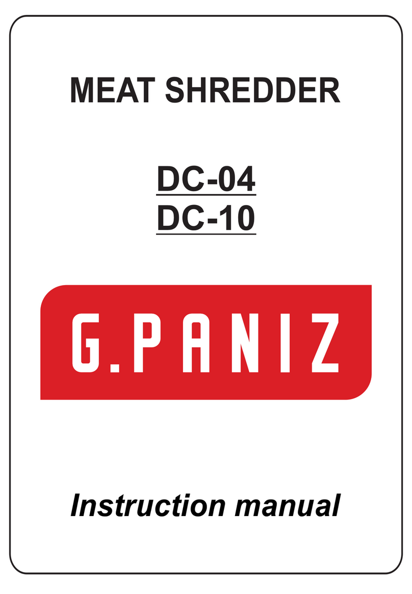 G. Paniz DC-04 instruction manual
