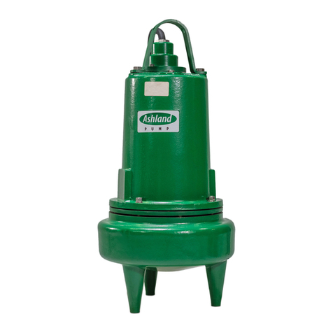 Ashland SWF300 Series OPERATION, PERFORMANCE, SPECIFICATIONS and PARTS MANUAL