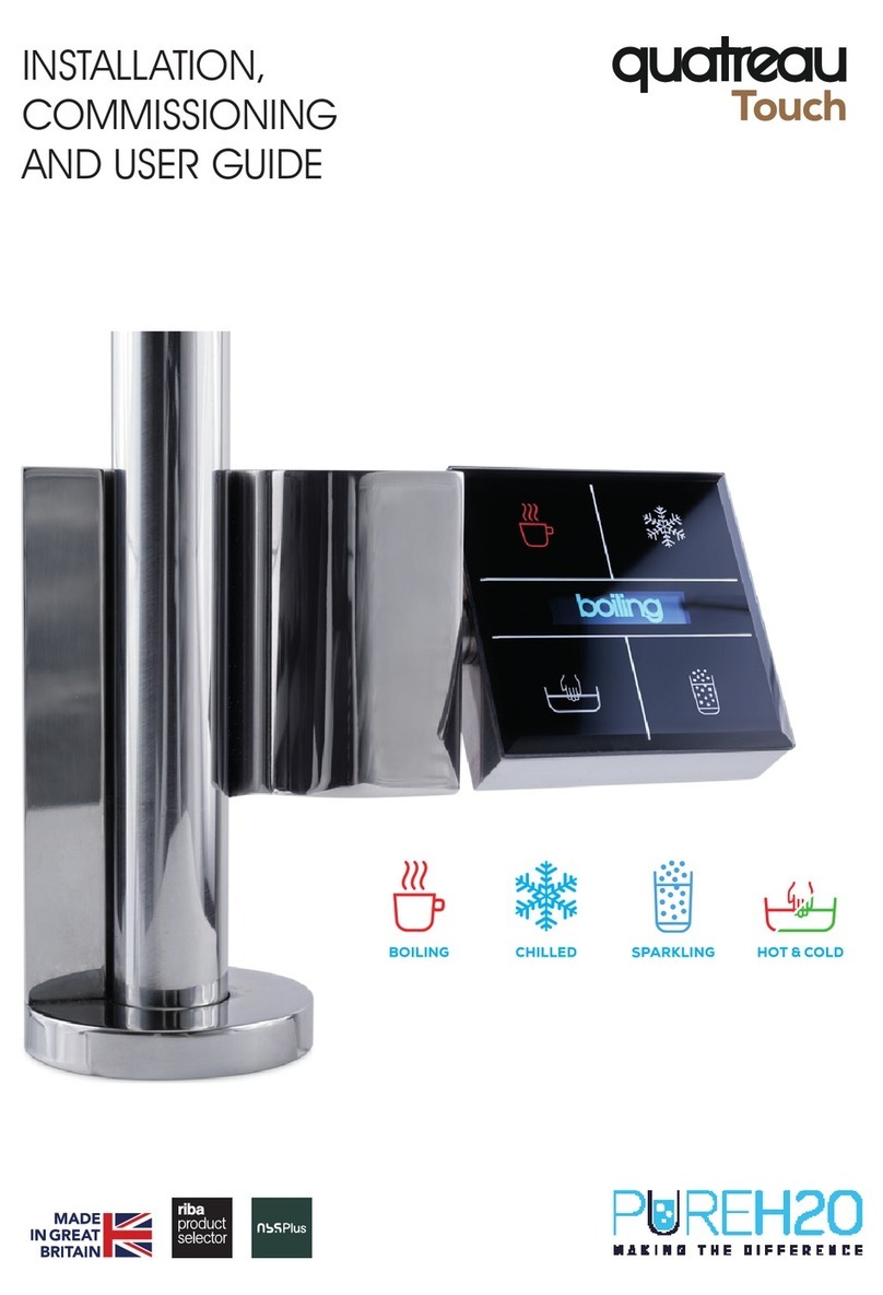 Pure H2O QUATREAU 553-B user guide Pure H2O QUATREAU 553-B user guide