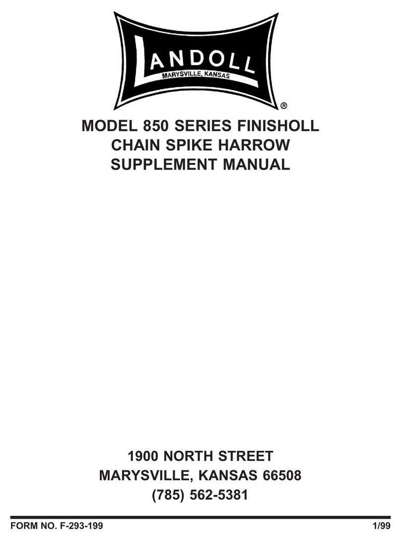 Landoll 850 Series Supplement manual