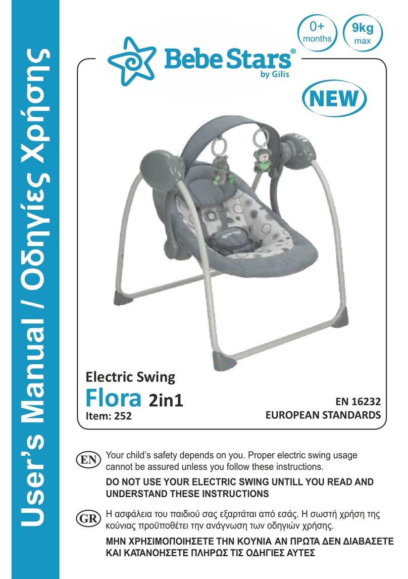 Gilis Bebe Stars Flora User manual