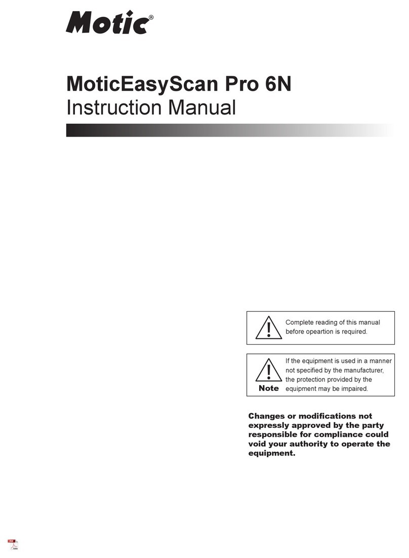 Motic MoticEasyScan Pro 6N instruction manual
