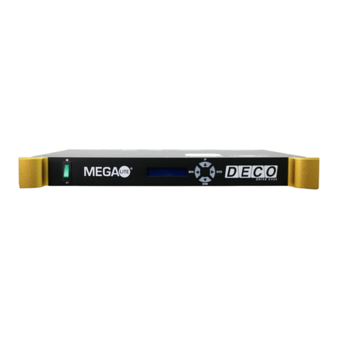 MegaLite DECO Series User manual