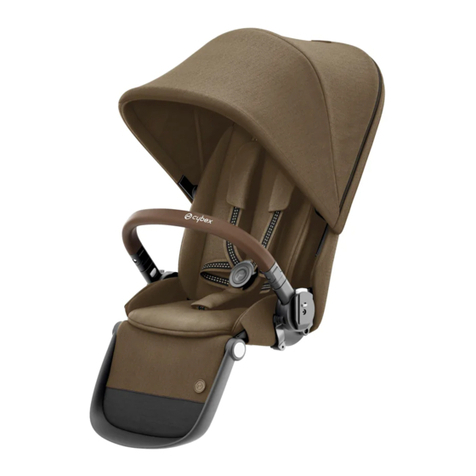 CYBEX gold GAZELLE S SEAT UNIT User manual