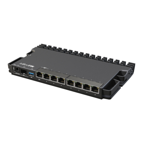 MikroTik RouterBOARD RB5009 User manual