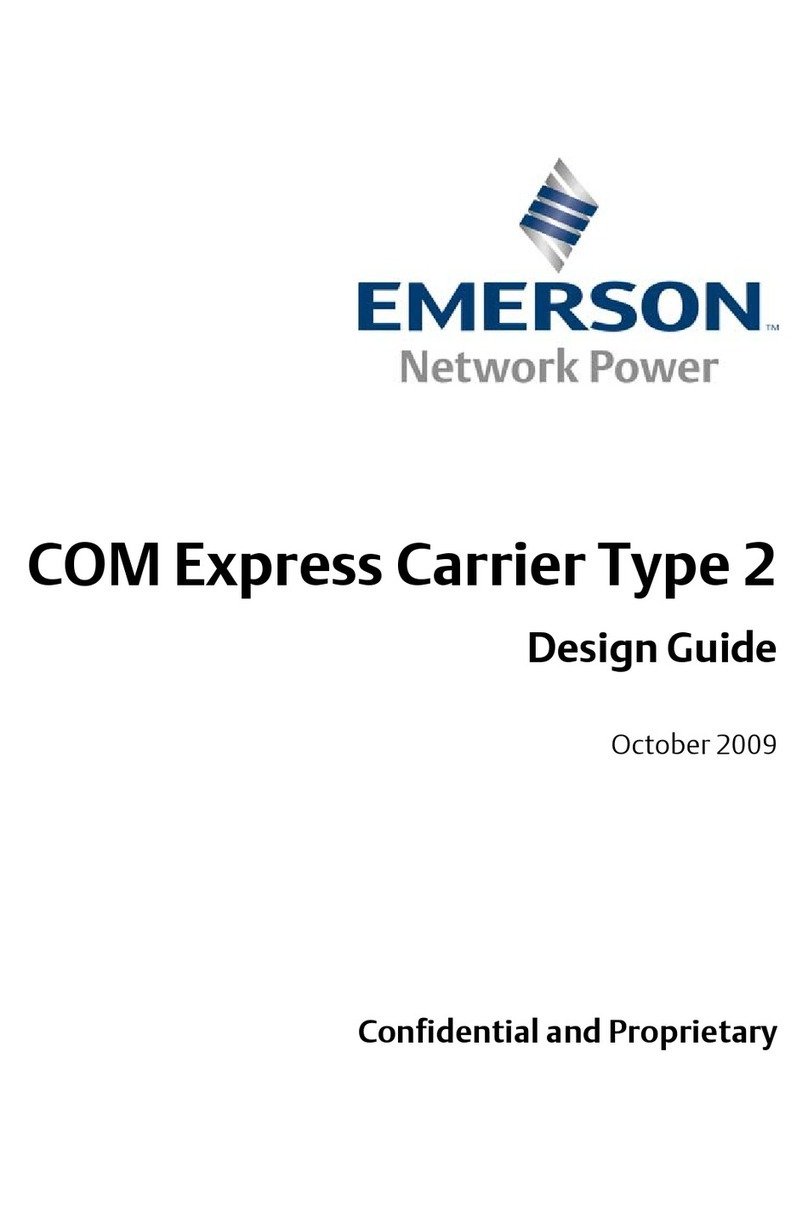 Emerson COM Express Carrier Guide