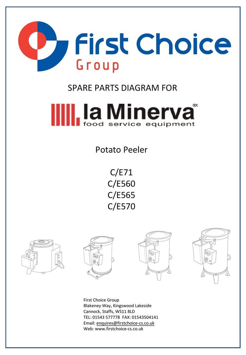 First Choice la Minerva C/E71 operating instructions First Choice la Minerva C/E71 operating instructions