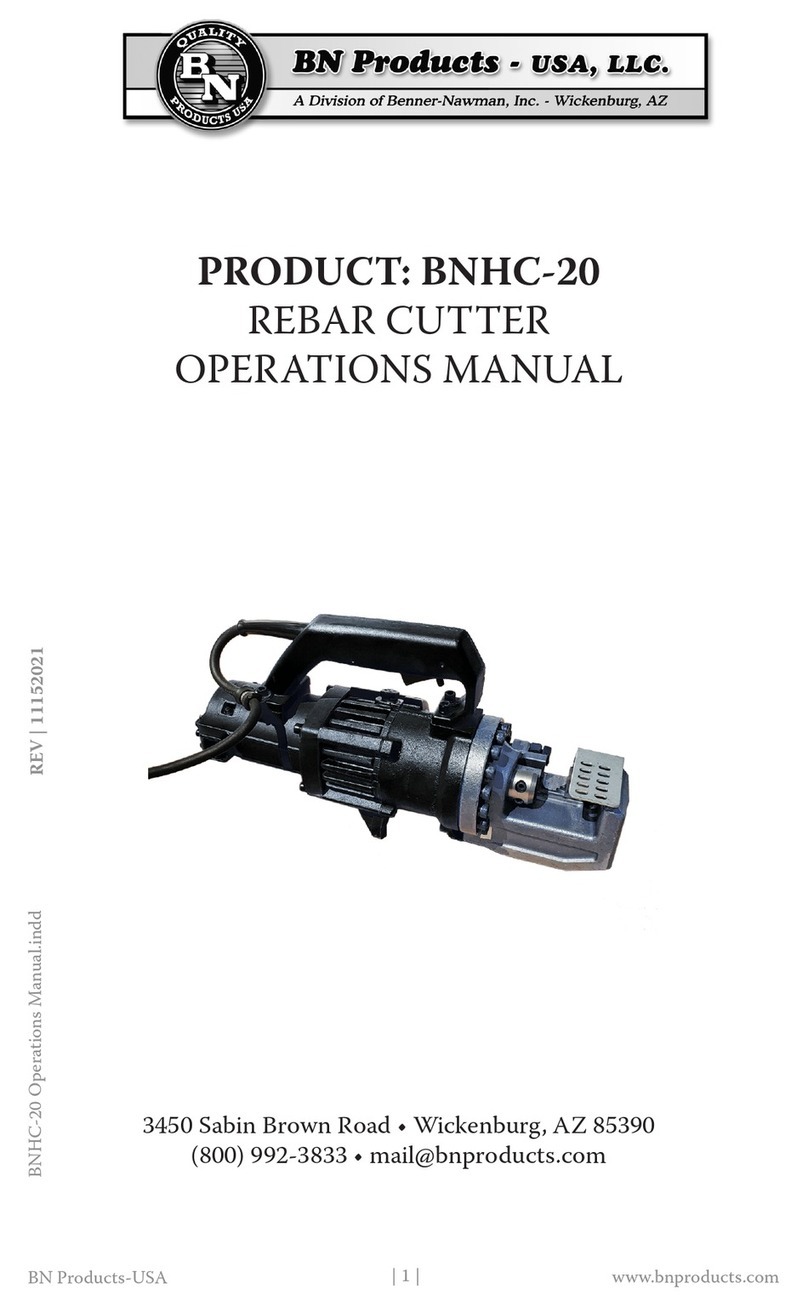 BN Products BNHC-20 Operation manual BN Products BNHC-20 Operation manual