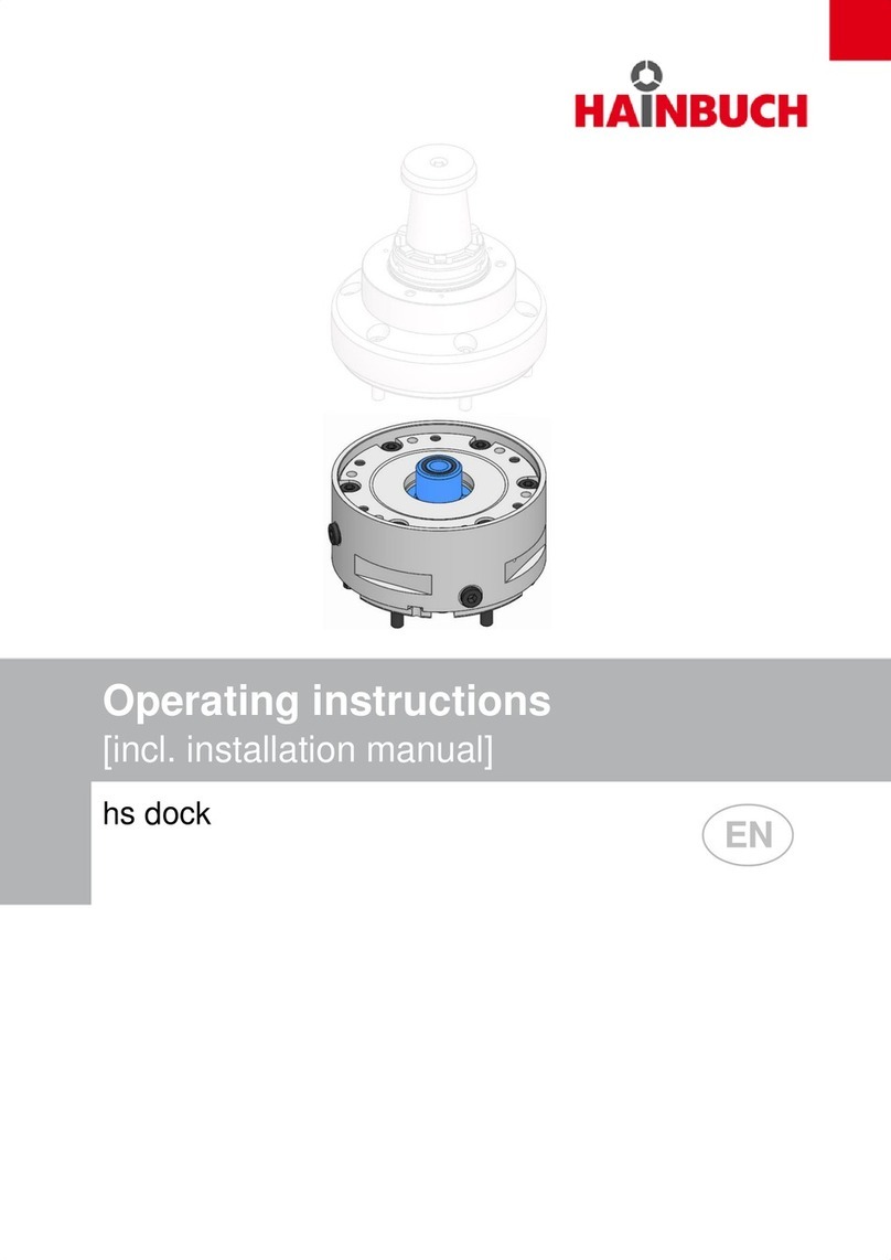 Hainbuch hs dock operating instructions