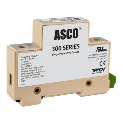 Asco Power Technologies 318 User manual